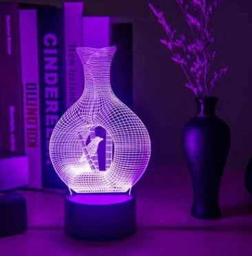 Aesthetic Moon Lamp — 3D LED Night Light with Remote & Touch Control