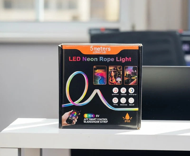 Smart LED Strip Lights — RGB Color Changing with Remote