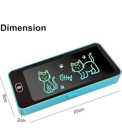 LCD Drawing Tablet for Kids — Paperless Doodle Board with Erase Button