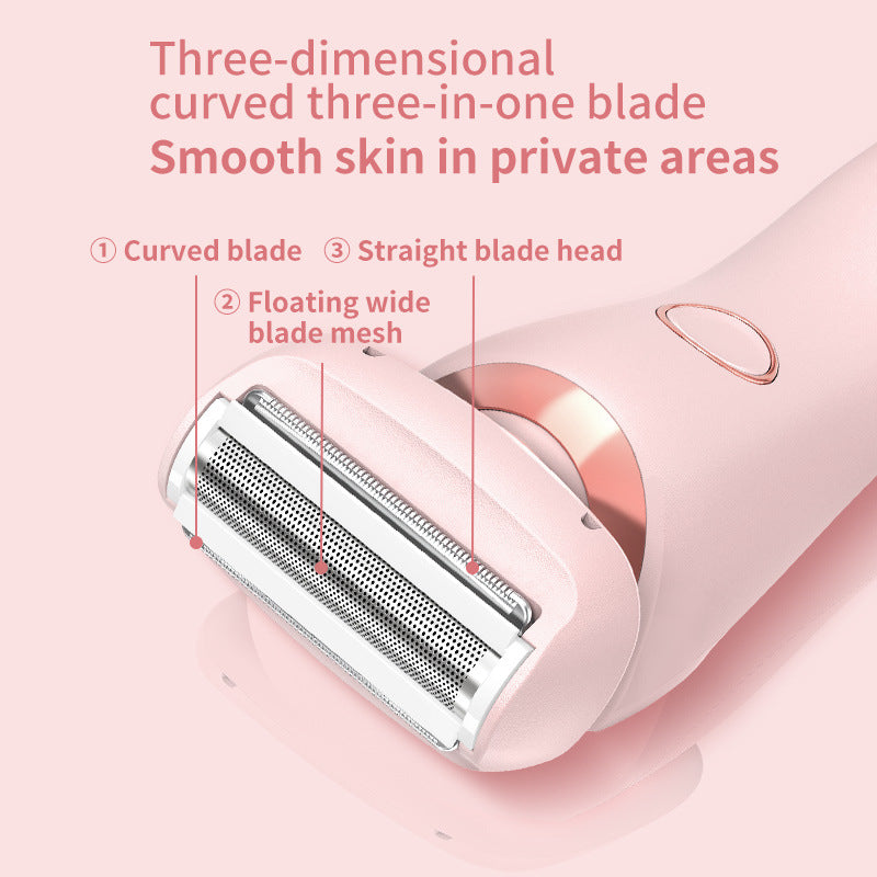 Electric Hair Removal Epilator — Cordless Wet & Dry Full Body Epilator