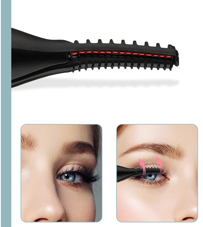 Electric Heated Eyelash Curler — Long-Lasting Curl with Gentle Warmth