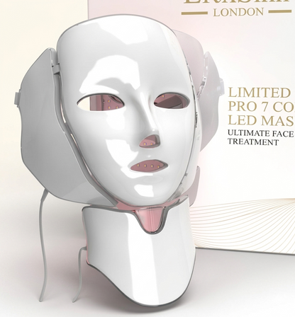 LED Light Therapy Face Mask — 7 Colour Modes for Anti-Aging & Acne Treatment
