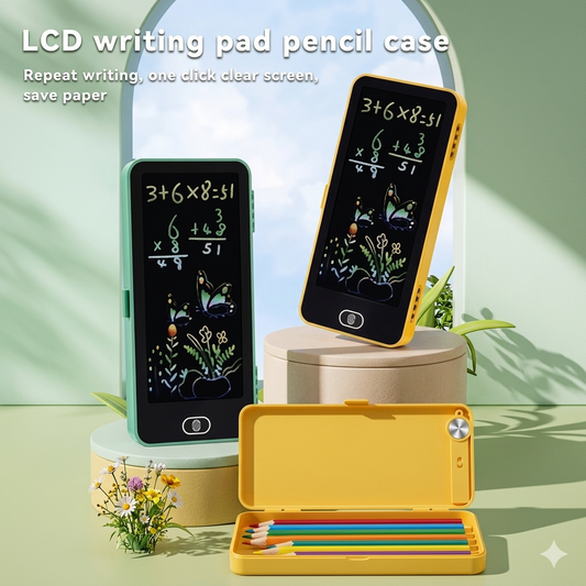 LCD Drawing Tablet for Kids — Paperless Doodle Board with Erase Button