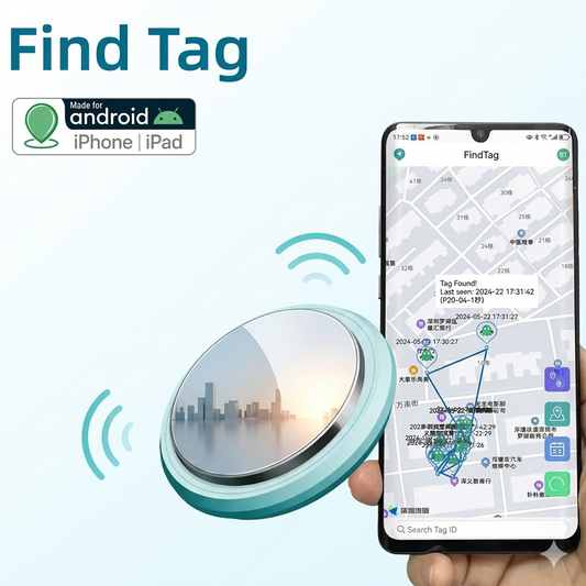 Bluetooth Tracker Tags — Smart Item Finder for Keys, Bags & Wallet
