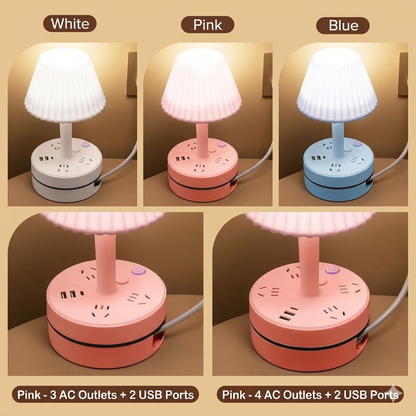 Smart Plug with USB Ports — WiFi App Control & Voice Assistant Compatible