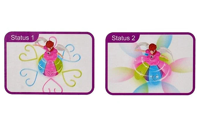 Musical Dancing Rotating Baby Princess Doll — Electric Dancing Queen Toy for Girls