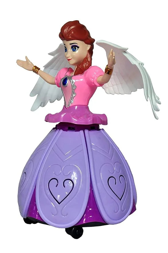 Musical Dancing Rotating Baby Princess Doll — Electric Dancing Queen Toy for Girls