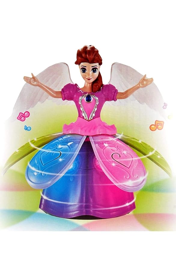 Musical Dancing Rotating Baby Princess Doll — Electric Dancing Queen Toy for Girls