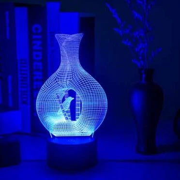 Aesthetic Moon Lamp — 3D LED Night Light with Remote & Touch Control