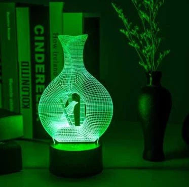 Aesthetic Moon Lamp — 3D LED Night Light with Remote & Touch Control