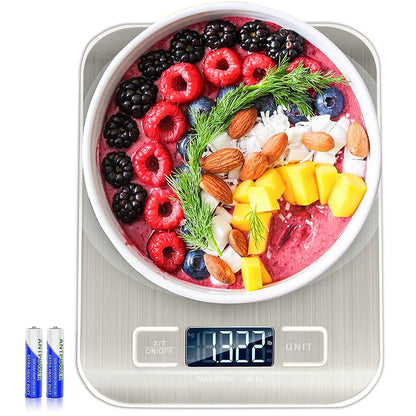 Digital Kitchen Scale — Precise 5kg Capacity with Tare Function
