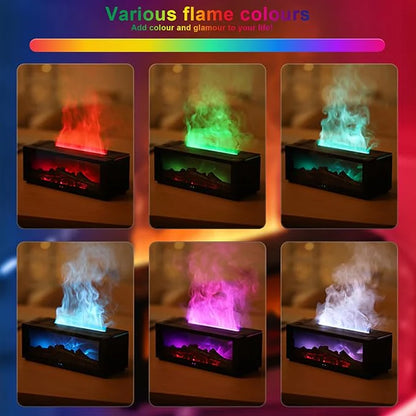 Aromatherapy Essential Oil Diffuser — Ultrasonic Humidifier & Night Light