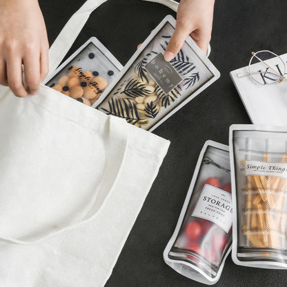 Reusable Silicone Food Storage Bags — Leak-Proof & Freezer Safe Set of 4