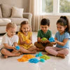 Kinetic Sand Set — Mess-Free Sensory Play Kit for Kids with Moulds