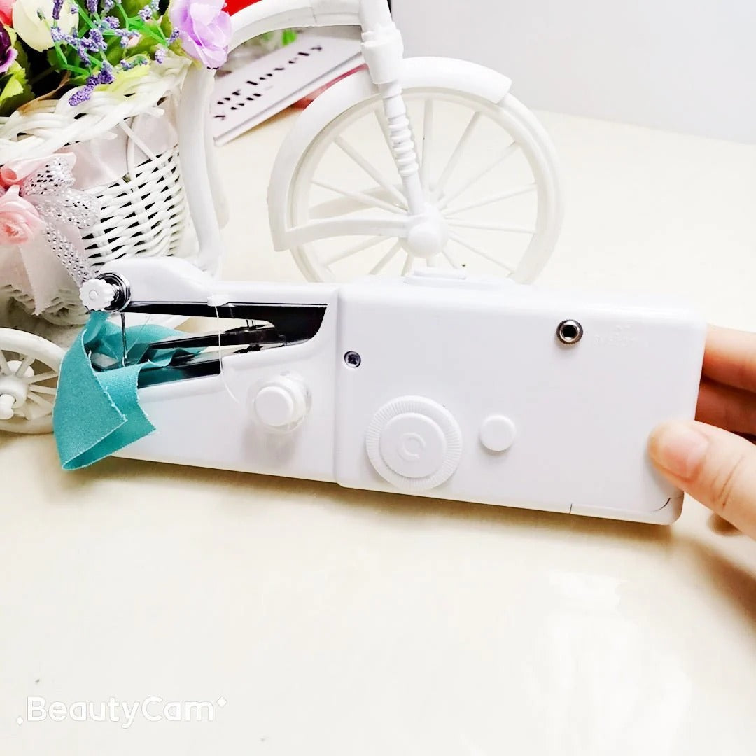 Handheld Portable Sewing Machine — Fix Clothes Anywhere