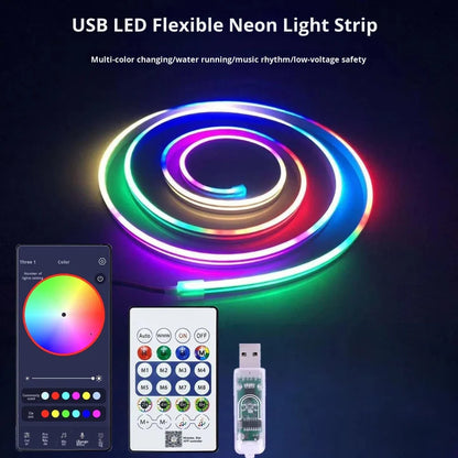 Smart LED Strip Lights — RGB Color Changing with Remote