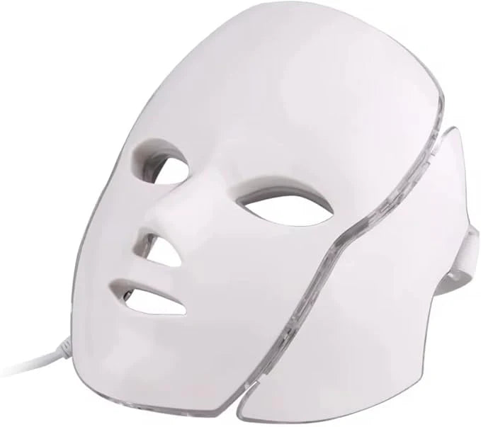 LED Light Therapy Face Mask — 7 Colour Modes for Anti-Aging & Acne Treatment