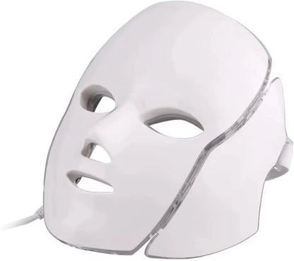 LED Light Therapy Face Mask — 7 Colour Modes for Anti-Aging & Acne Treatment