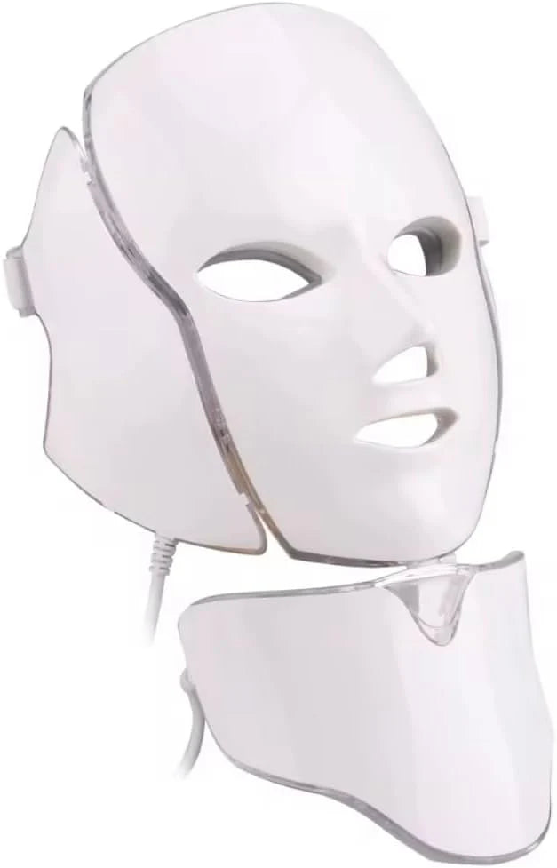 LED Light Therapy Face Mask — 7 Colour Modes for Anti-Aging & Acne Treatment
