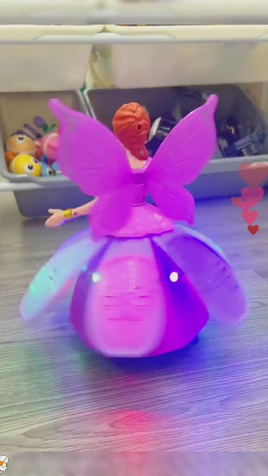 Musical Dancing Rotating Baby Princess Doll — Electric Dancing Queen Toy for Girls