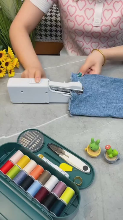 Handheld Portable Sewing Machine — Fix Clothes Anywhere