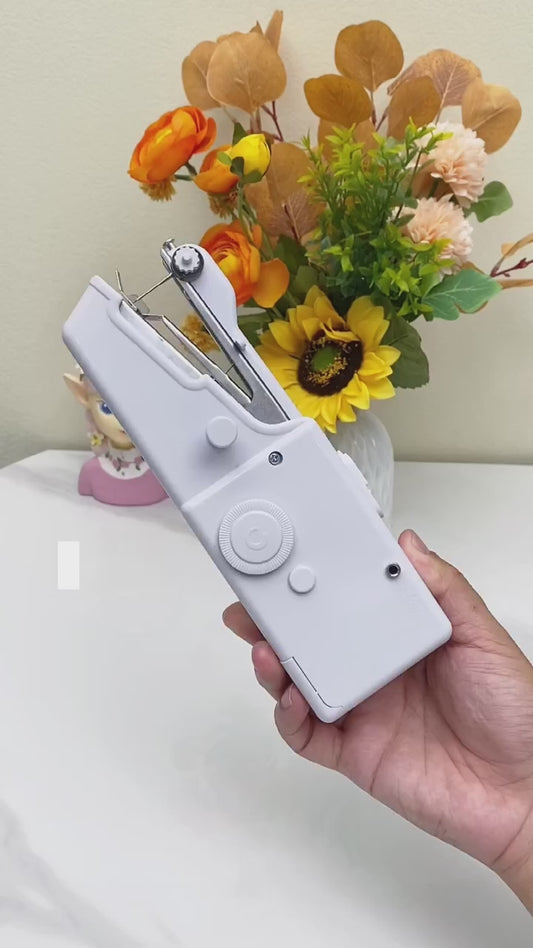 Handheld Portable Sewing Machine — Fix Clothes Anywhere