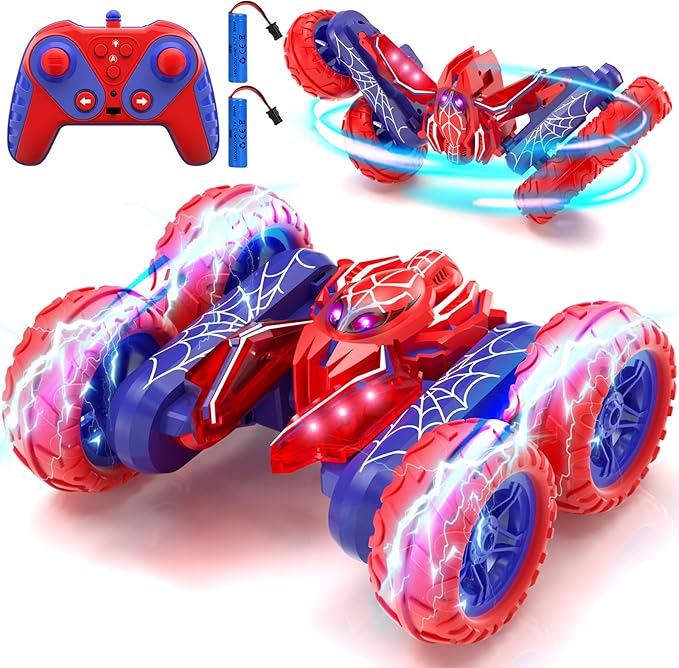 Remote Control Mini Car — High-Speed RC Stunt Car with 360° Rotation