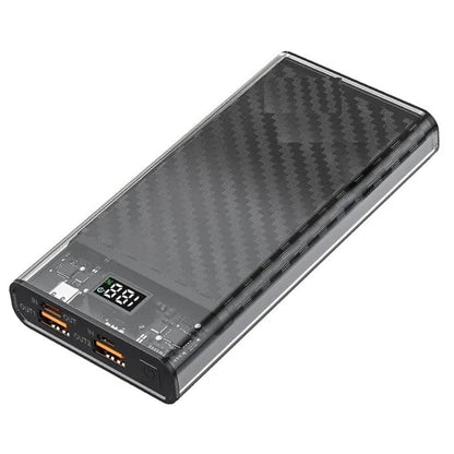 Slim Portable Power Bank — 10000mAh Fast Charging with Dual USB & Type-C