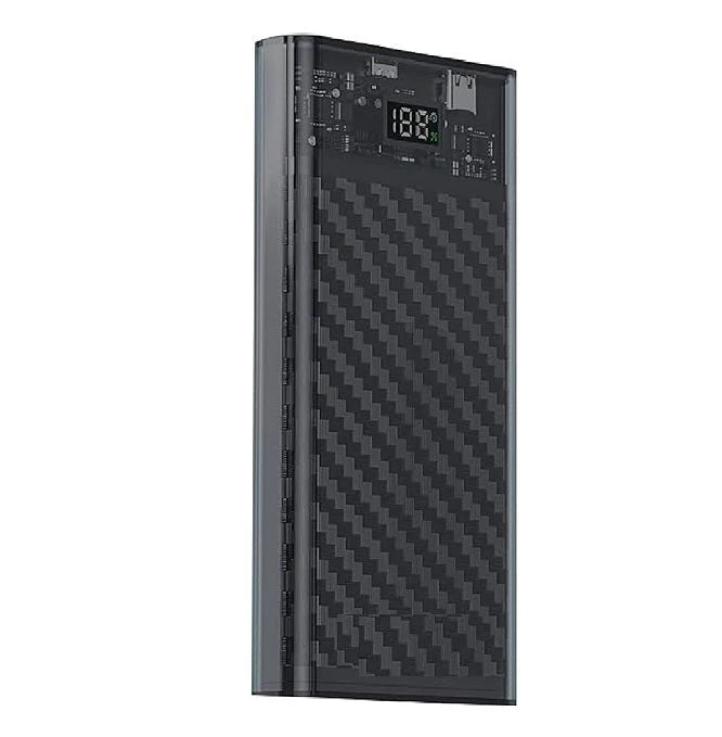 Slim Portable Power Bank — 10000mAh Fast Charging with Dual USB & Type-C