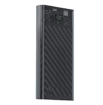 Slim Portable Power Bank — 10000mAh Fast Charging with Dual USB & Type-C